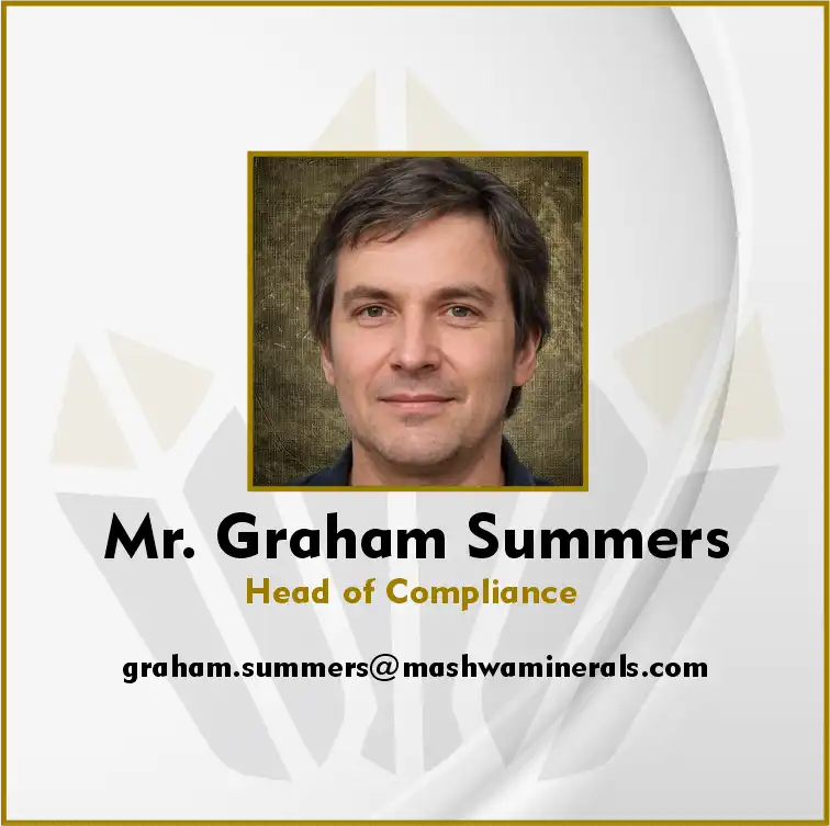 Mr. Graham Summers, Head of Compliance